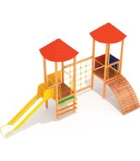 Wooden Kids Playground Model 04-A