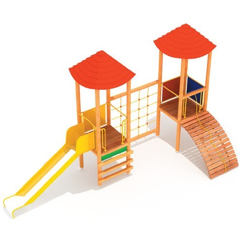 Wooden Kids Playground Model 04-A