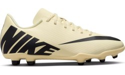 Детские футбольные бутсы Nike Jr Vapor 15 Club FG/MG Yellow Black DJ5958 700