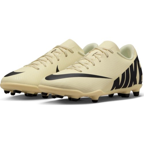 Детские футбольные бутсы Nike Jr Vapor 15 Club FG/MG Yellow Black DJ5958 700