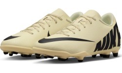 Nike Jr Vapor 15 Club FG/MG Kids' Football Boots Yellow Black DJ5958 700
