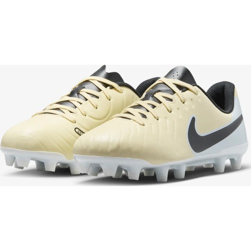 Футбольные бутсы Nike Jr Legend 10 Club FG/MG для подростков жёлтые DV4352 700
