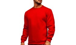 J.Style мужская флисовая толстовка Red 68B2001-18