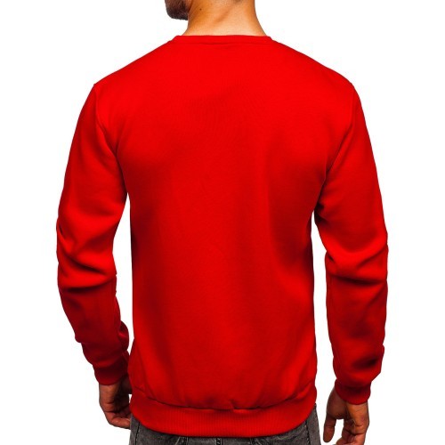 J.Style мужская флисовая толстовка Red 68B2001-18
