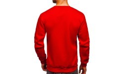 J.Style Džemperis Vyrams Fleece Red 68B2001-18