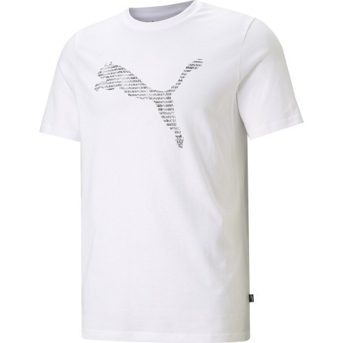 Puma Cat Basic Tee Men's T-Shirt White