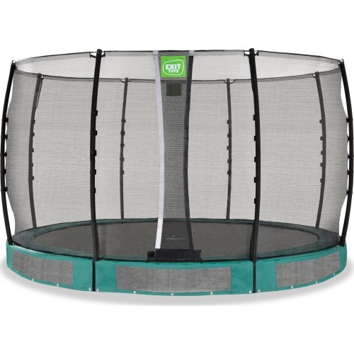 EXIT Allure Classic ground trampoline ø366cm - green