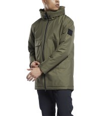 Reebok Men's Jacket Ow U Fl Parka Khaki