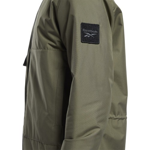 Reebok Striukė Vyrams Ow U Fl Parka Khaki