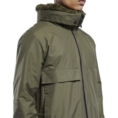 Мужская куртка Reebok Ow U Fl Parka Khaki