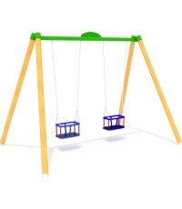 Wooden Double Swing Modell GT-1805