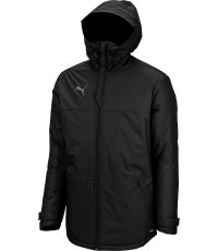 Мужская куртка Puma TeamFinal Parka чёрная 656496 03