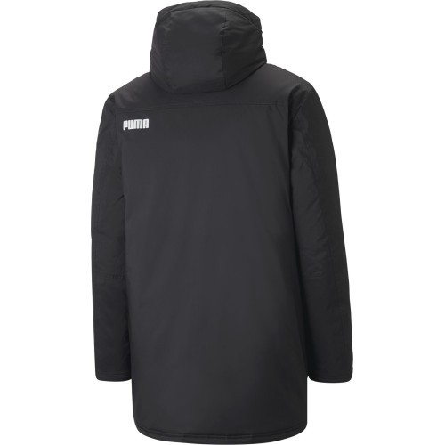 Мужская утеплённая куртка-парка Puma с капюшоном, чёрная, 849318 01