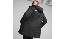 Мужская утеплённая куртка-парка Puma с капюшоном, чёрная, 849318 01