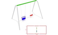 Double Metal Swing CM-1802