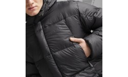Puma Lightweight Hooded Down Jacket for Men Black 675377 01