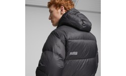 Мужская пуховая куртка Puma Lightweight Hooded черная 675377 01