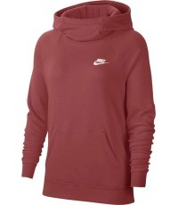 Nike Džemperis Moterims Nsw Essntl Flc Fnl Hoodie Bordeaux BV4116 273