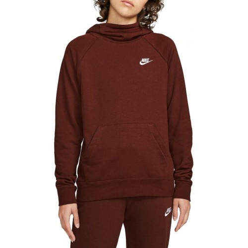 Женская толстовка Nike NSW Essntl Flc Fnl Bordeaux BV4116 273