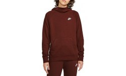 Nike Džemperis Moterims Nsw Essntl Flc Fnl Hoodie Bordeaux BV4116 273