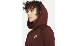 Nike Džemperis Moterims Nsw Essntl Flc Fnl Hoodie Bordeaux BV4116 273