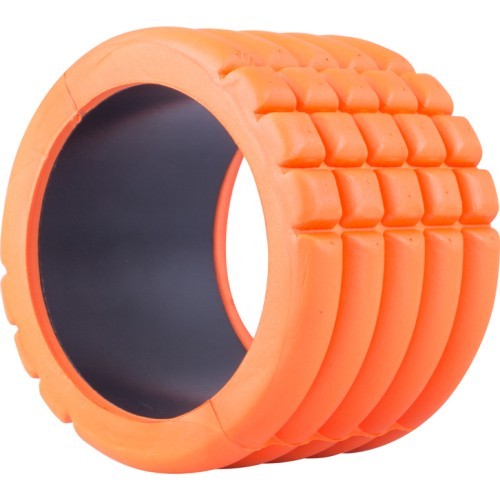 Massage yoga roller inSPORTline Elipo 14x10cm - Orange