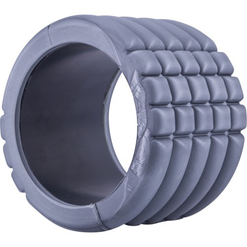 Massage yoga roller inSPORTline Elipo 14x10cm - Grey