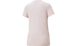 Puma Ess Logo Tee Women's Shirt Pink 586775 82