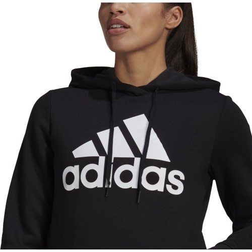 Adidas Džemperis Moterims W Bl Fl Hoodie Black GL0653