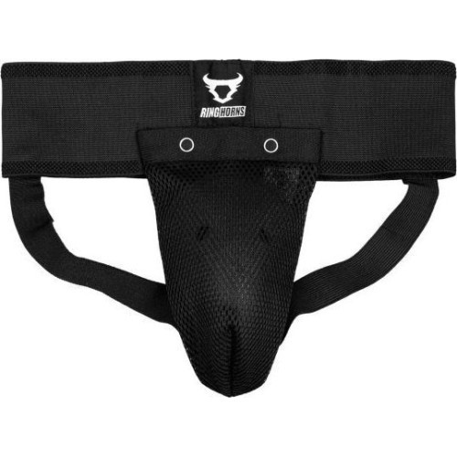 Groin Guard & Support Ringhorns Charger - Black