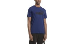 Puma Marškinėliai Vyrams Ess Logo Tee Elektro Blue