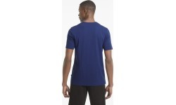 Мужская футболка Puma Ess Logo Tee, электрик-синий