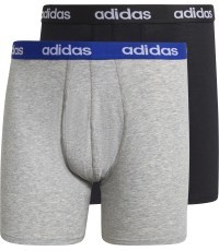 Мужские трусы Adidas Linear Brief, 2 шт., чёрные/серые