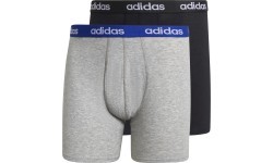 Adidas Linear Brief men's underwear 2-pack, black/grey