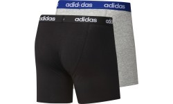 Adidas Linear Brief men's underwear 2-pack, black/grey