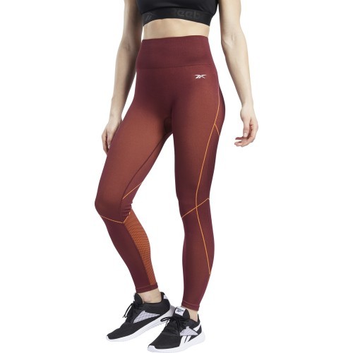 Женские легинсы Reebok Wor Myt Seamless 7/8 Maroon Burgundy GE3332