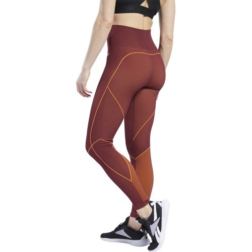 Женские легинсы Reebok Wor Myt Seamless 7/8 Maroon Burgundy GE3332