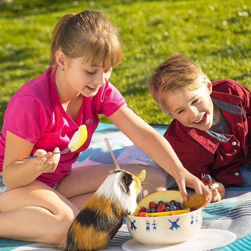 Picnic Fleece Blanket Yate, with PEVA foil - 200x200 cm