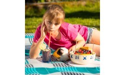 Флисовый плед для пикника Yate с плёнкой PEVA, 200x200 см