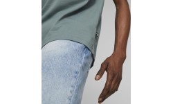Мужская хлопковая футболка Puma Graphics Wave Tee Green 674483 84