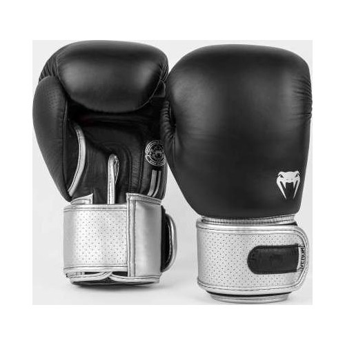 Боксерские перчатки Venum Power 2.0 - черный/серебристый