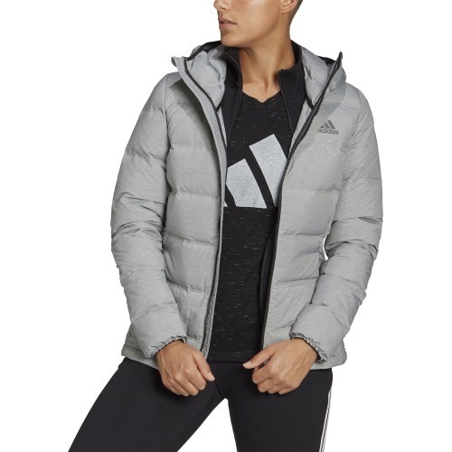 Adidas Pūkinė Striukė Moterims W Helionic Mel Grey H59835