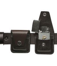 BLACK LEATHER POUCH F. WINDPROOF LIGHTER
