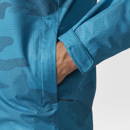 Adidas Striukė Wandertag Jacket AOP Blue BS2475