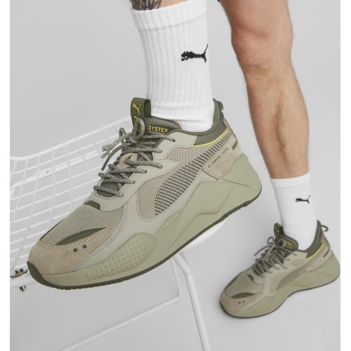 Puma RS-X Elevated Hik Birch Khaki Men's Shoes 390186 02