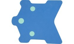 Plaukimo lenta Yate Tech2 36x31x3,5 cm