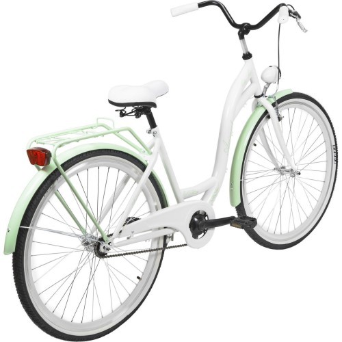 Dviratis AZIMUT City Lux 28" 2025 white-mint