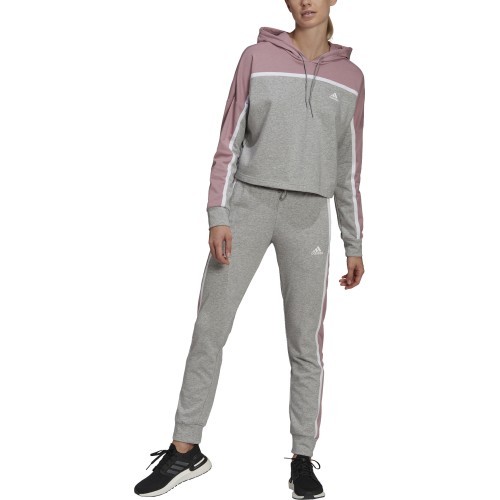 Adidas Women's Tracksuit W Subt Block TS Grey HD9024