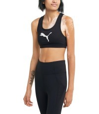 Спортивный бюстгальтер женский Puma Mid Impact 4Keeps чёрный 520304 51