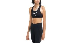 Puma Mid Impact 4Keeps women's sports bra black 520304 51